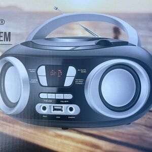 Bluetooth portable radio  and cd player